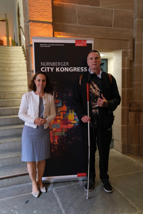 Peter Vogt und Frau Dr. Heilmeier