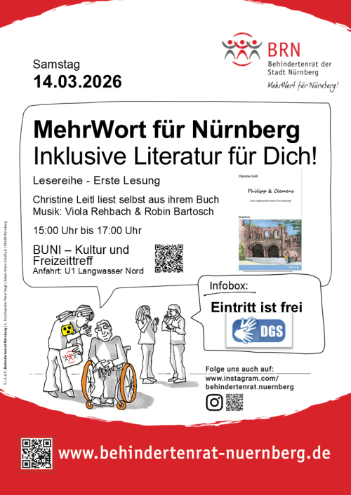 © BRN Plakat Lesereihe © BRN