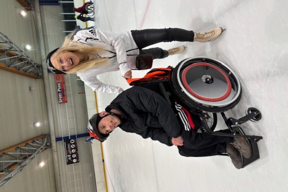 Bild © Elisabeth Tenner Eislaufduo 2, Bild © Elisabeth Tenner