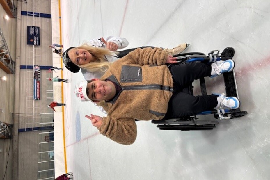 Bild © Elisabeth Tenner Inklusives Eislaufduo, Bild © Elisabeth Tenner