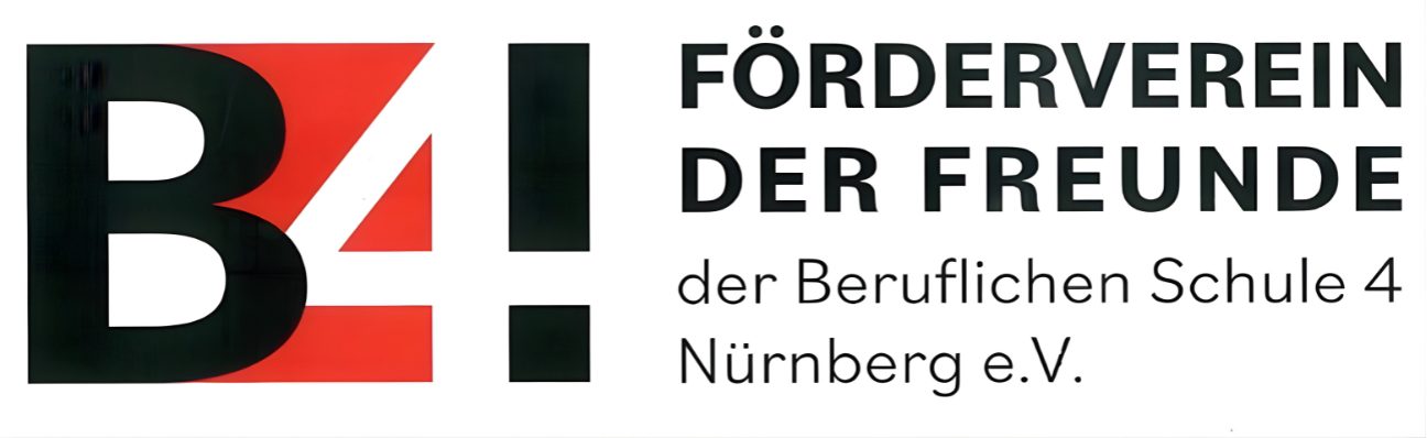 Bild © Förderverein B4 / Stadt Nürnberg Logo des Fördervereins B4, Bild © Förderverein B4 / Stadt Nürnberg