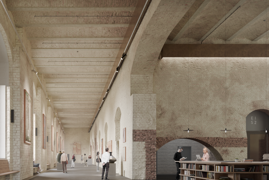 Bild © Computergrafik / Georg Reisch GmBH & Co. KG + LRO GmbH & Co. KG Kongresshalle_Ermoeglichungsraeume_Ausstellungsbereich, Bild © Computergrafik / Georg Reisch GmBH & Co. KG + LRO GmbH & Co. KG