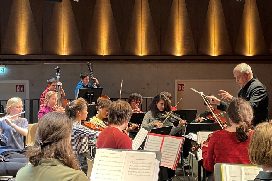 Bild © Katja Hippe / Stadt Nürnberg 2. Violinen, Bild © Katja Hippe / Stadt Nürnberg