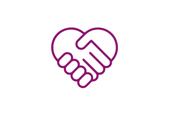 Kachel Helfende Hand