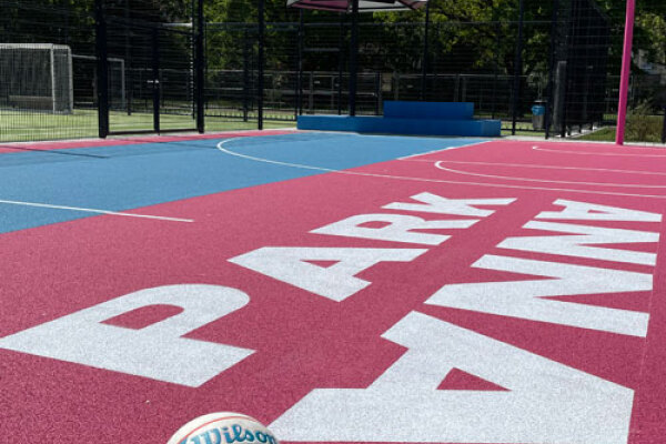 Eröffnung der neuen Freizeitsportflächen im Annapark