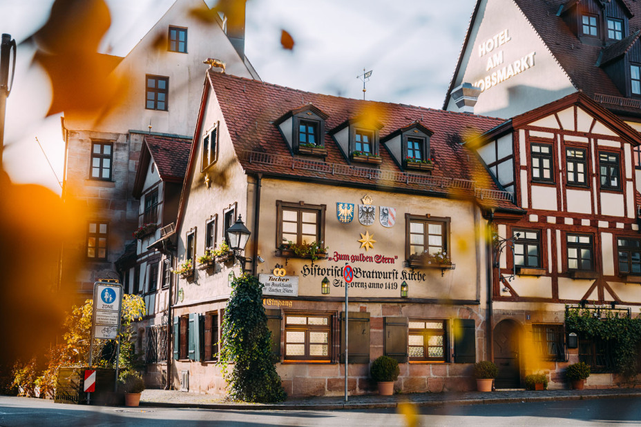 Bild © Kristof Göttling Historische Bratwurstküche am Jakobsmarkt., Bild © Kristof Göttling