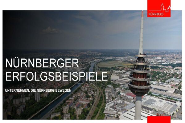 Broschüre zum Wirtschaftsstandort Nürnberg mit Erfolgsbeispielen