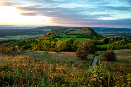 Das Walberla in der Fränkischen Schweiz.