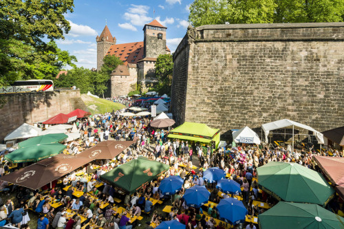 © Uwe Niklas / CTZ Nürnberg Fränkisches Bierfest im Burggraben Nürnberg © Uwe Niklas / CTZ Nürnberg