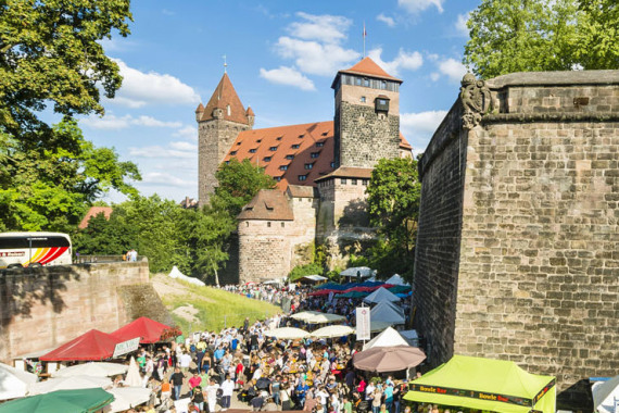Fränkisches Bierfest im Burggraben Nürnberg