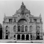 Opernhaus, Fassade, 1905-45.