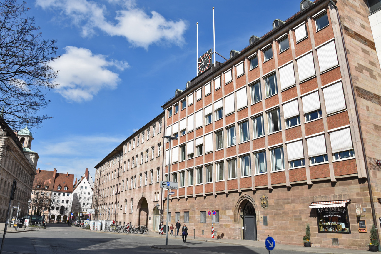 Bild © Esther Krauß / Stadt Nürnberg Blick in die Theresienstraße in Nürnberg, Bild © Esther Krauß / Stadt Nürnberg