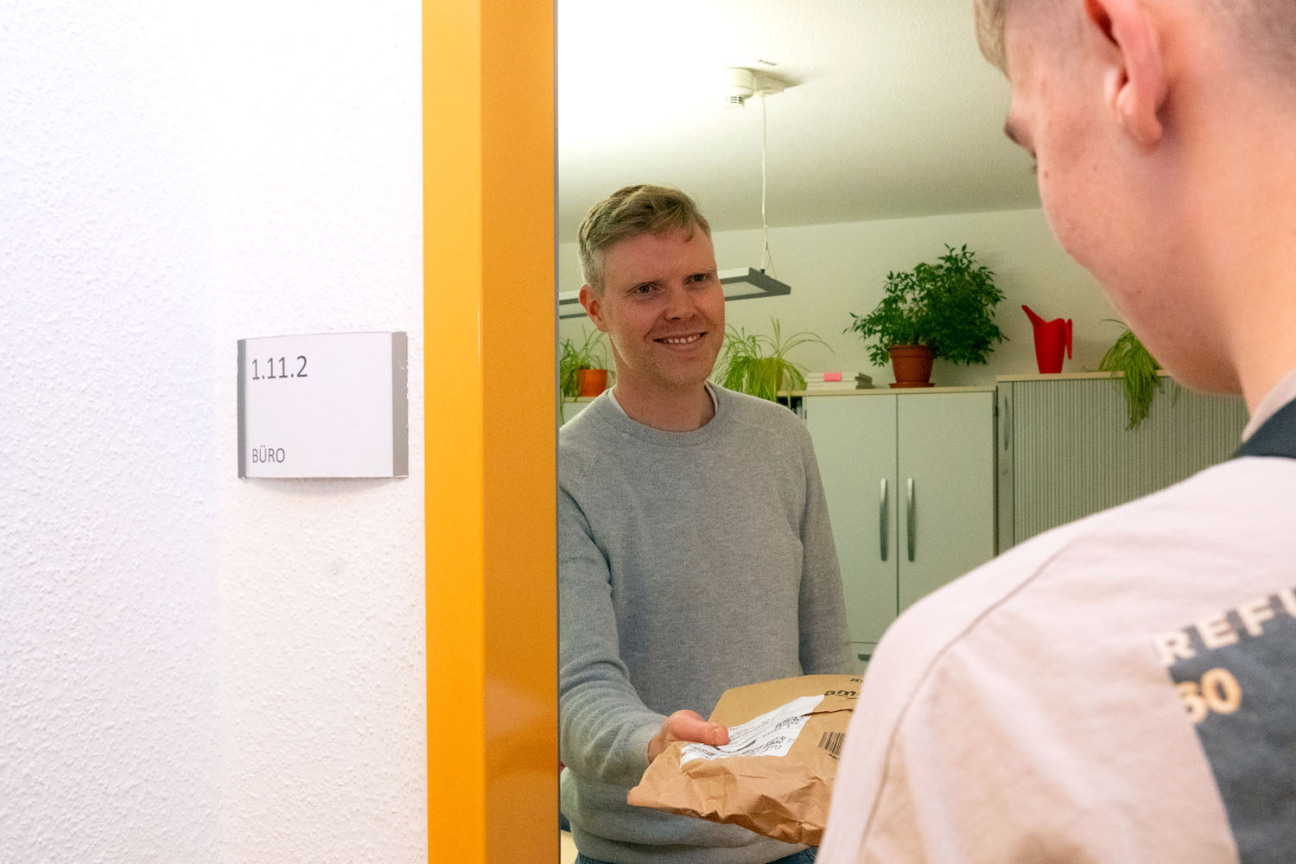 Bild © Christine Dierenbach / Stadt Nürnberg Peter Rubenbauer ist Betreuer im Haus der Athleten., Bild © Christine Dierenbach / Stadt Nürnberg