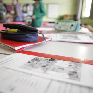 ( Bild: Monika Gropper / Stadt Nürnberg ) Schüler in TÜV