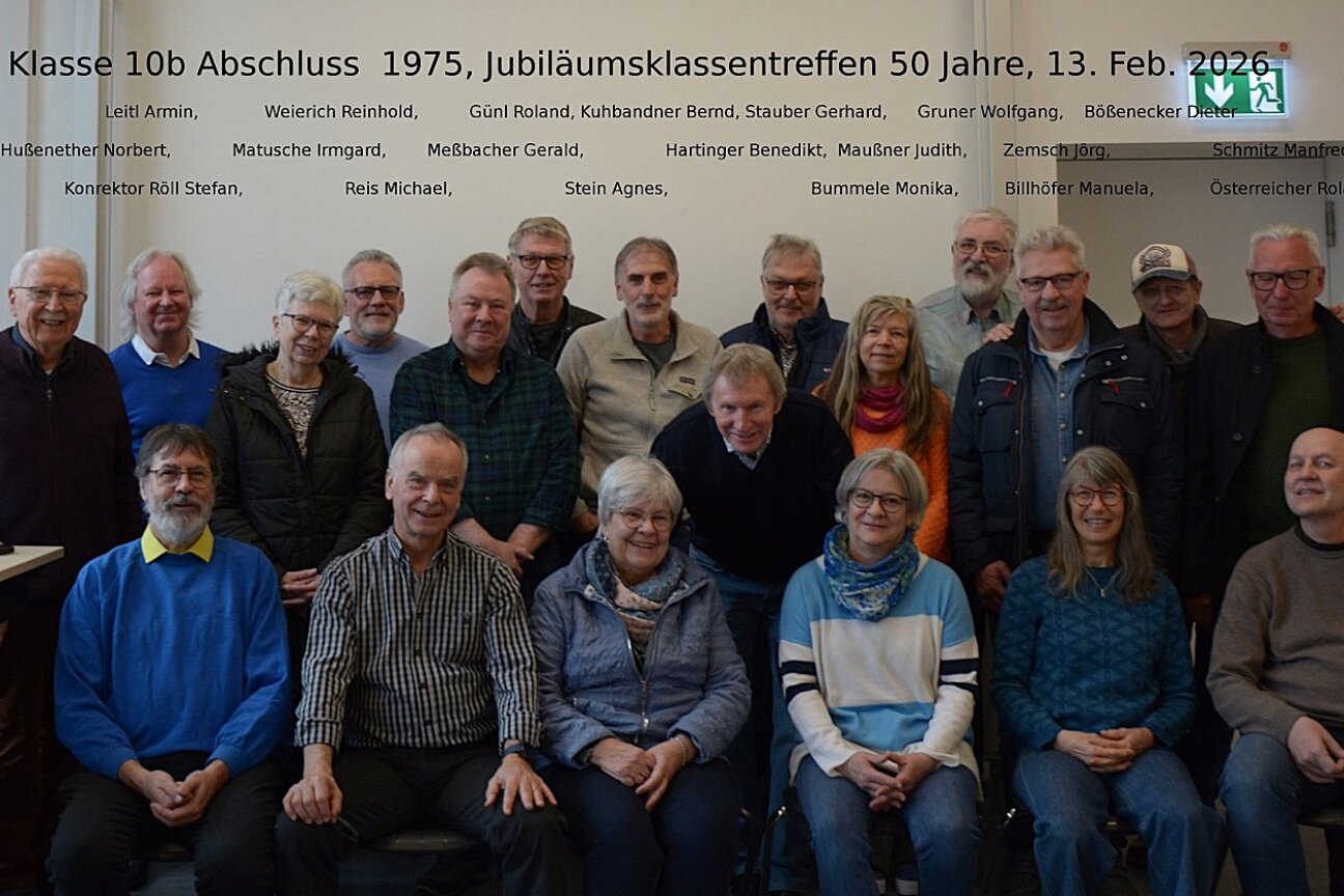 Bild © Herr Hußenether 50-jähriges Klassentreffen an AKR, Bild © Herr Hußenether