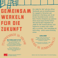 Halle für alle: gemeinsam Werkeln für die Zukunft am 25.11.2024