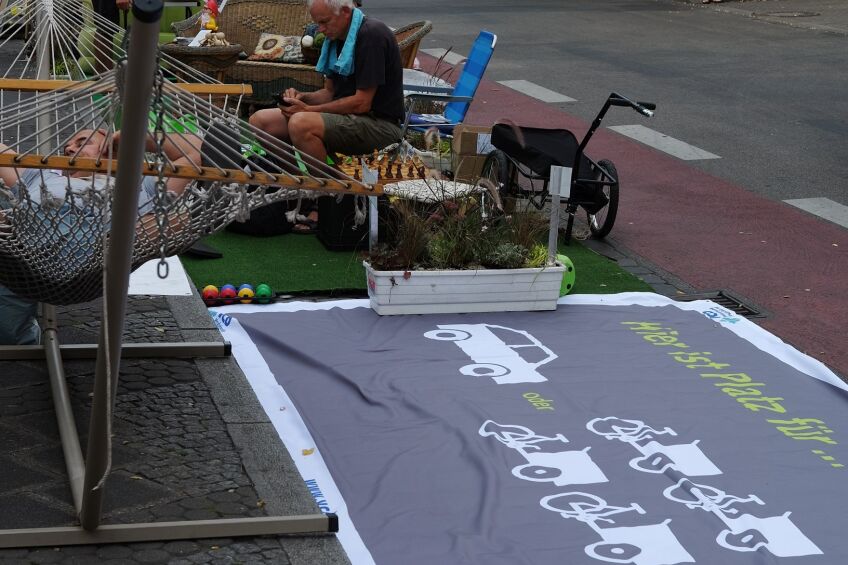 Parking Day 2016, Bild © VCD Nürnberg