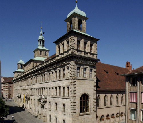 Blick auf das Alte Rathaus: Der Wolffsche Bau in Nürnberg © Christine Dierenbach / Stadt Nürnberg, Presse- und Informationsamt