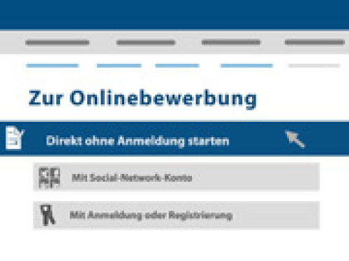 Bild Onlinebewerbung Karriereportal © Personalamt / Stadt Nürnberg