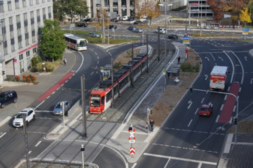 Bild Straßenverkehr, Bild © Verkehrsplanungsamt / Stadt Nürnberg