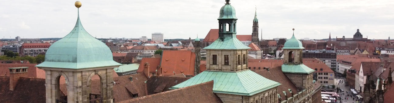 Rathaus Drohnenaufnahme