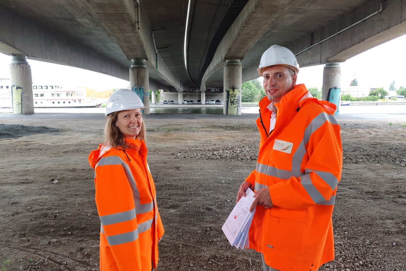 Bild © Personalamt / Stadt Nürnberg Sör Hafenbrücken, Bild © Personalamt / Stadt Nürnberg