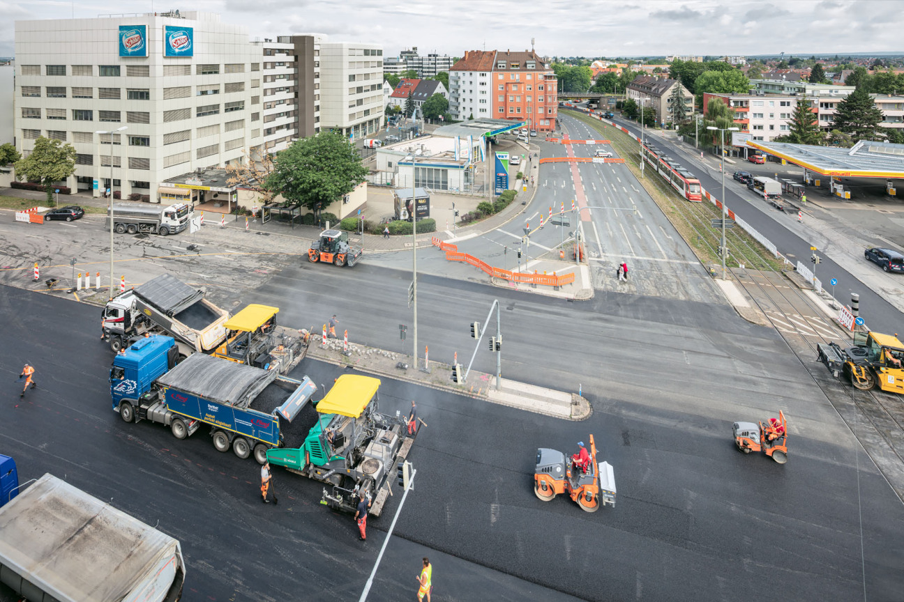 Bild © Christian Hertlein / Studio Höhn Unterhalt_Fahrbahnerneuerung, Bild © Christian Hertlein / Studio Höhn