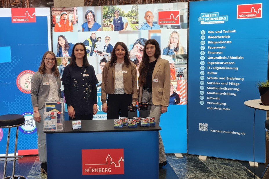 Bild © Personalamt / Stadt Nürnberg JobmesseMSH2026, Bild © Personalamt / Stadt Nürnberg