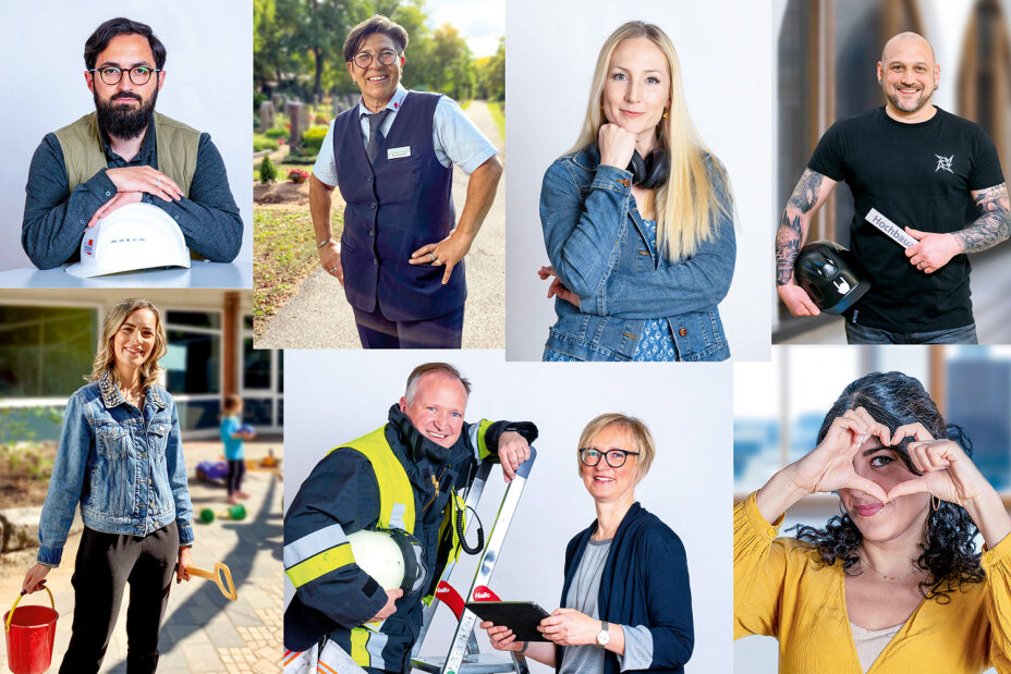 Bild © Stadt Nürnberg Mitarbeitende der Stadtverwaltung, Bild © Stadt Nürnberg