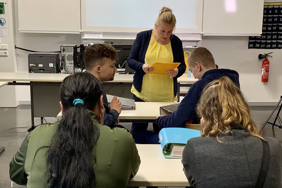 Bild © Personalamt / Stadt Nürnberg Klassenzimmer, Bild © Personalamt / Stadt Nürnberg