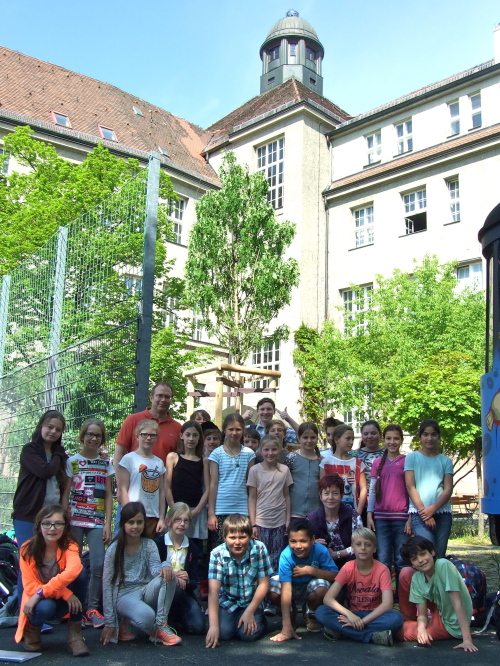 Baumpflanzung Melanchthon-Gymnasium © Sebastian Haas