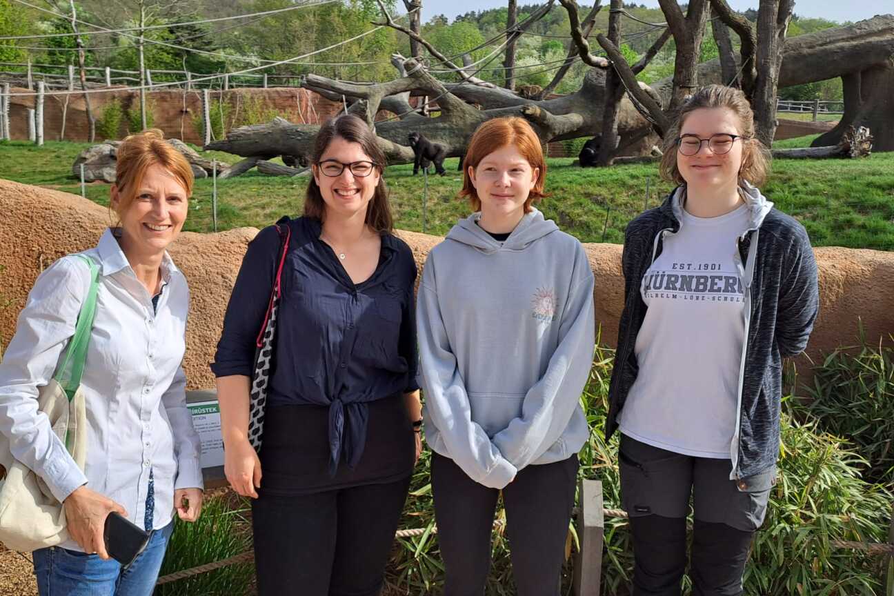 Gruppe im Zoo, Bild © Mundel