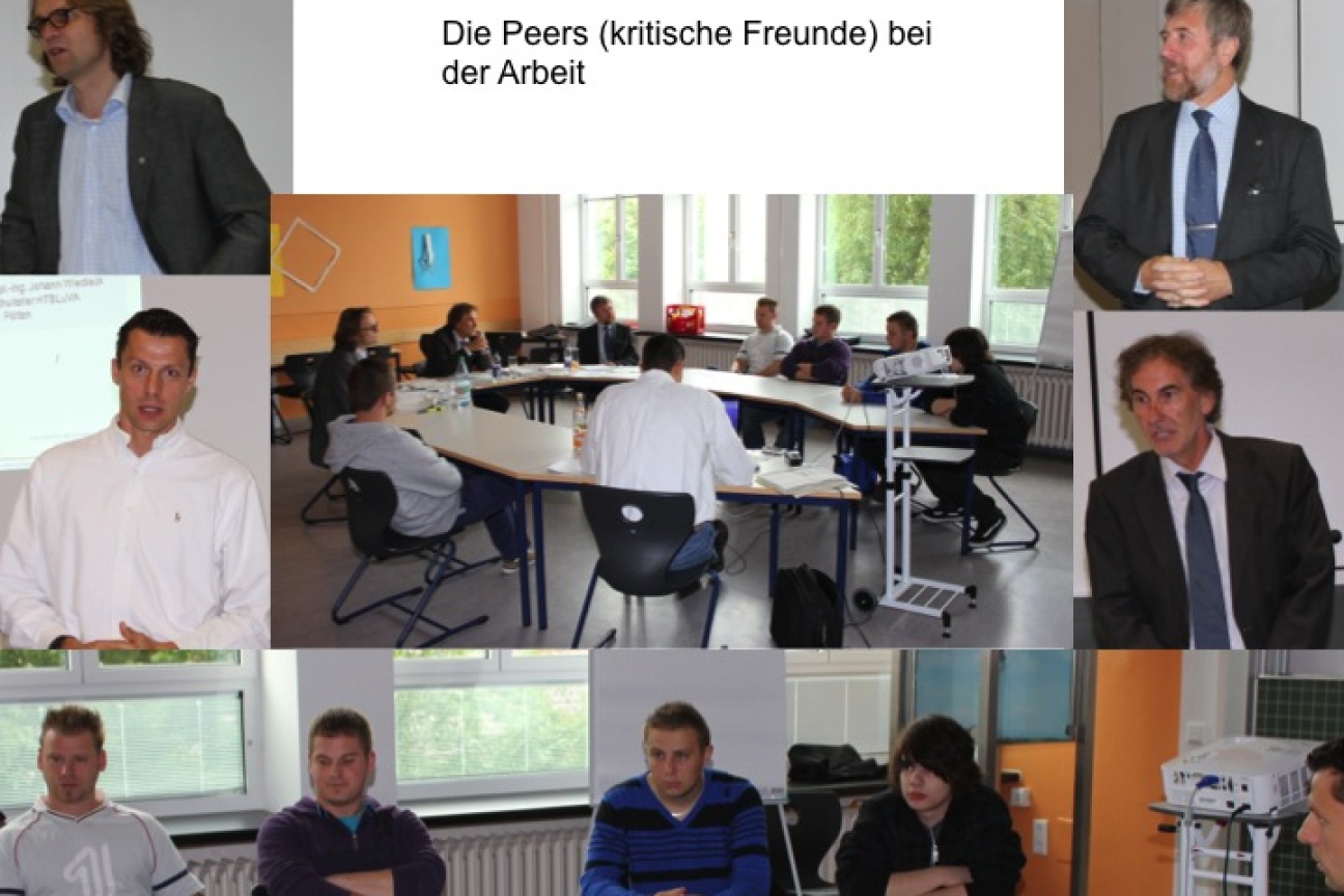 Peers der externen Evaluation, Bild © Robert Seegerer