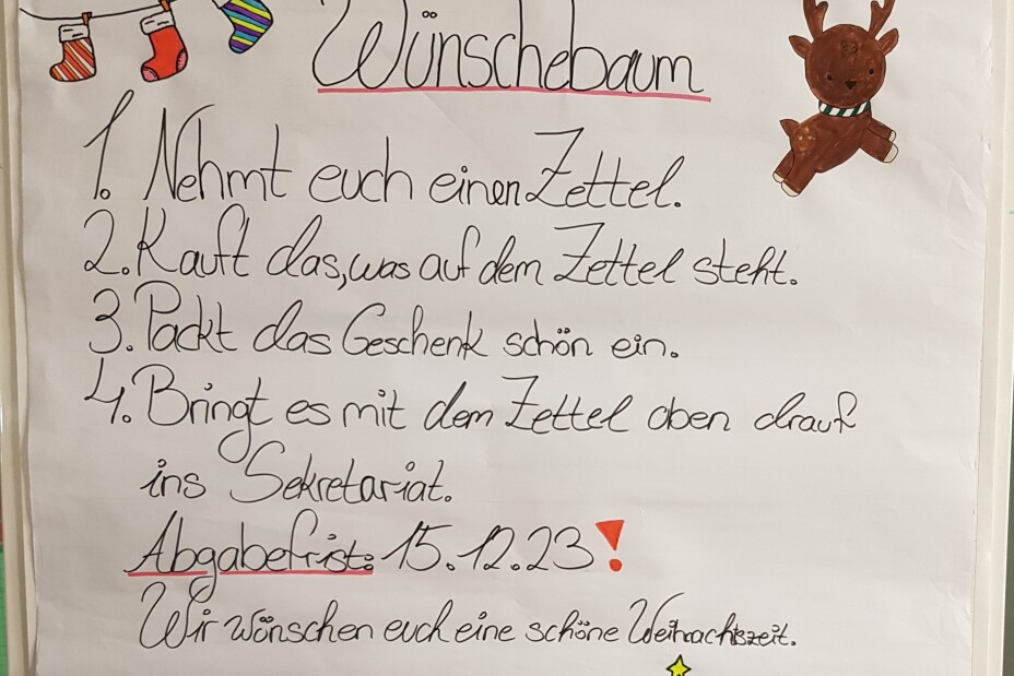 So funktioniert die Wunscherfüllung, Bild © Berufliche Schule 4 / Stadt Nürnberg