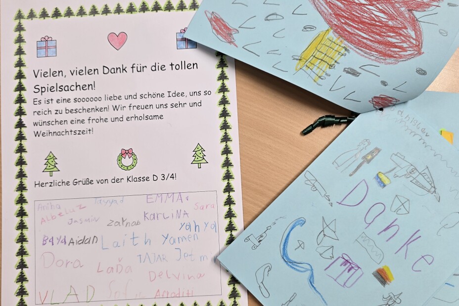 Dank der Bauernfeindgrundschule, Bild © Berufliche Schule 4 / Stadt Nürnberg