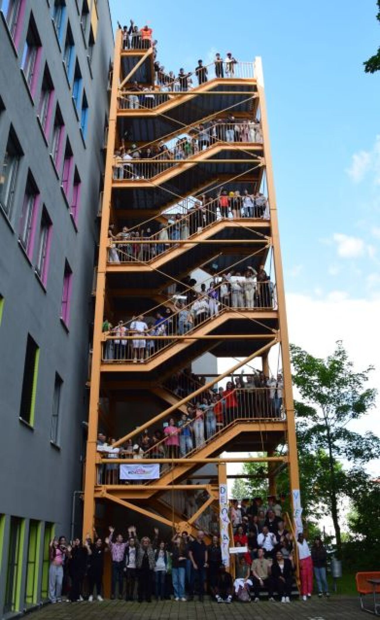 Bild Feuertreppe, Bild © Doris Danner / Stadt Nürnberg