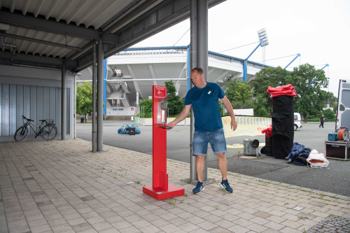 © Christine Dierenbach/Amt fuer Kommunikation und Stadtmarketing Projektleiter Sport und Jugendhilfe Dirk Bierholz © Christine Dierenbach/Amt fuer Kommunikation und Stadtmarketing