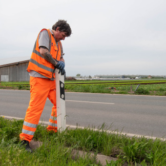 ( Bild: Christine Dierenbach / Amt für Kommunikation und Stadtmarketing ) : Jürgen Sindel und seine sechs Kollegen vom Sör-Bereitschaftsdienst