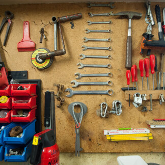 ( Bild: Christine Dierenbach / Stadt Nürnberg ) Ohne Werkzeug ist der beste Handwerker aufgeschmissen.