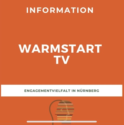 Warmstart TV vom 22. März live auf facebook - jetzt bei YouTube