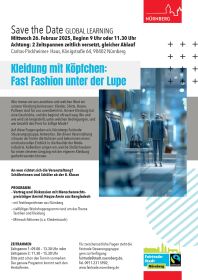 Kleidung mit Köpfchen - Fast Fashion unter der Lupe am 26. Februar 2025