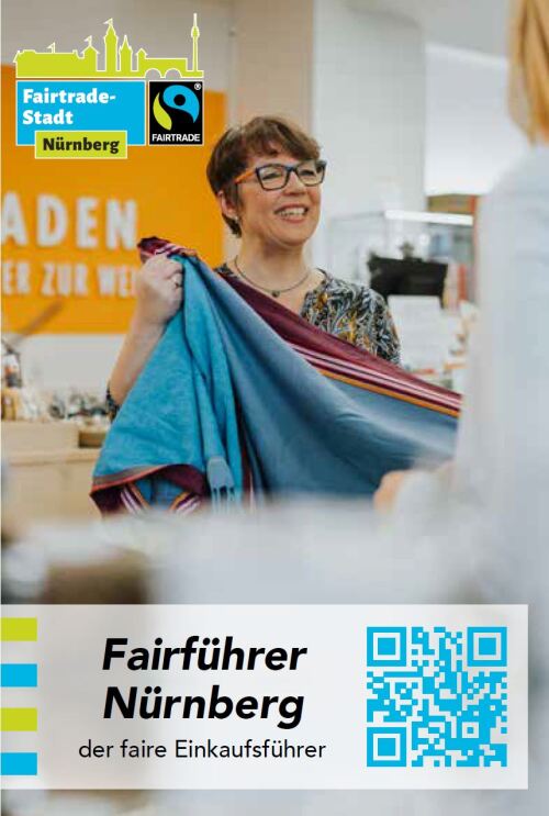 Fairführer Nürnberg 2024 - der faire Einkaufsführer © Brigitte Hanek-Ures