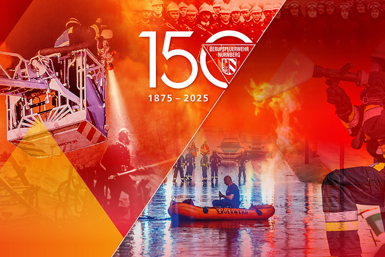 Bild © Feuerwehr Nürnberg 150 Jahre Feuerwehr Nürnberg, Bild © Feuerwehr Nürnberg