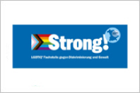 Logo - Strong LSBTIQ*-Fachstelle gegen Diskriminierung und Gewalt