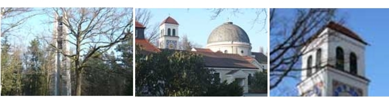 Glockentürme auf dem Südfriedhof, Bild © Frh