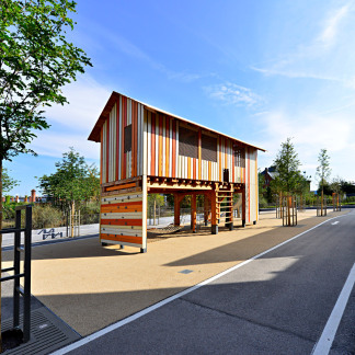 ( Bild: Wolfgang Schmitt / Stadt Nürnberg ) Kletterhaus