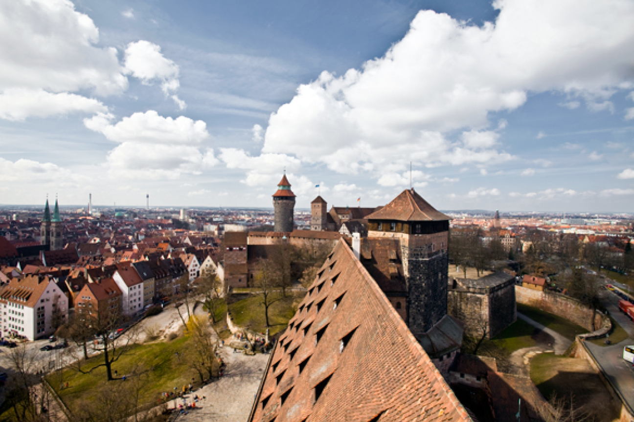 Blick von der Kaiserburg über Nürnberg. © Ralf Schedlbauer