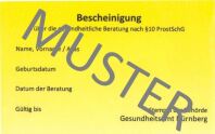 Beratungsbescheinigung Prostitution