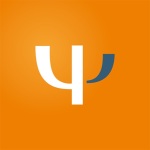 Auf orangenem Hintergrund sehen sie das Logo (weiß und blau) der DGPPN (Deutsche Gesellschaft für Psychiatrie und Psychotherapie, Psychosomatik und Nervenheilkunde e. V.