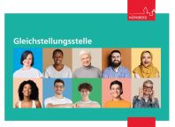 Zu sehen sind die Gesichter von Männern und Frauen auf buntem Hintergrund.